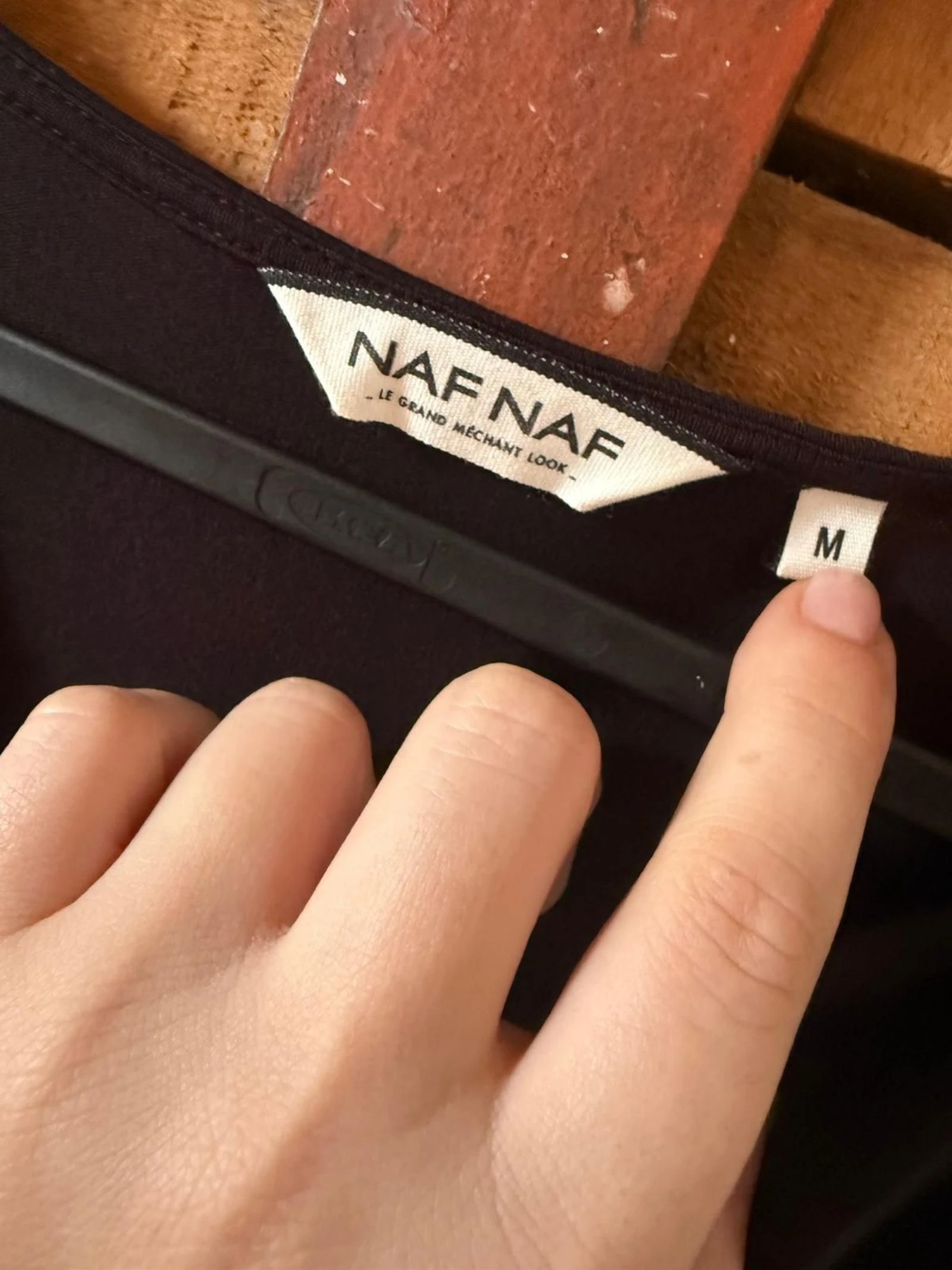 T-shirt noir Naf Naf  – photo 3